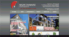 Desktop Screenshot of montanaricostruzioni.it